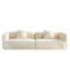 Canapé modulaire, tissu durable, structure en bois massif, rembourrage en éponge haute densité-590904098