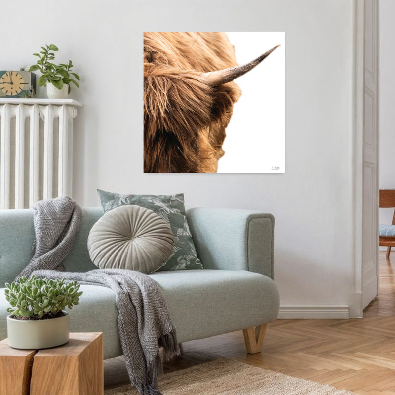 Art contemporain Highland Horn II, H 32 po x l 32 po