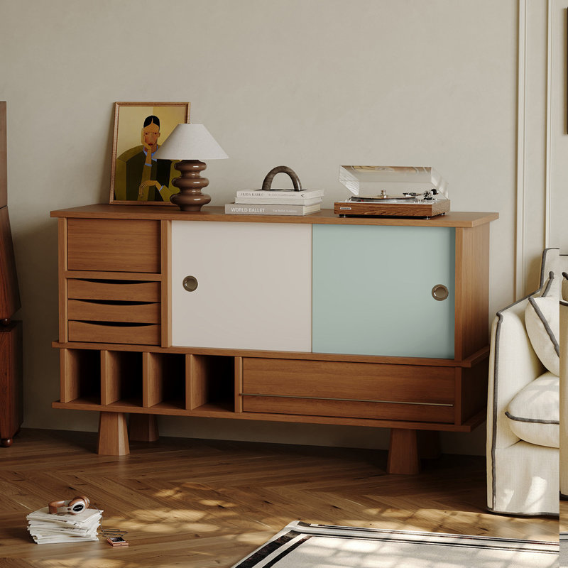 Buffet style rétro français, Brown/Blue