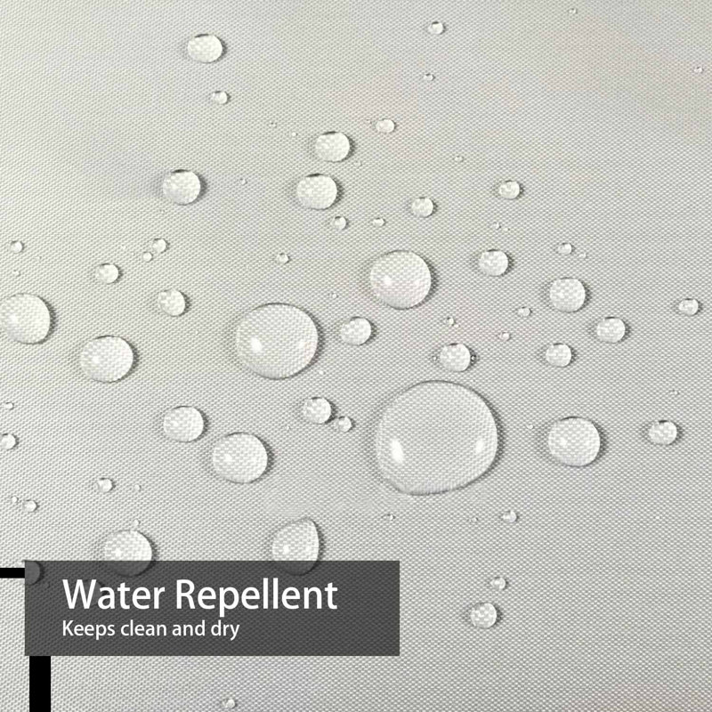 Rideau de douche blanc à 12 jours, L 72 po x l 78 po