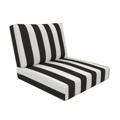 Outdoor Deep Seating Cushion With Sunbrella Fabric by Latitude Run