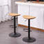 Swivel Adjustable Height Counter Stool with Metal Frame-1307465727