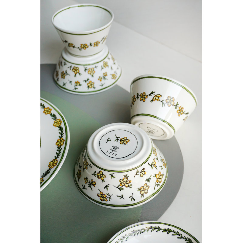 Daisy Chain Bone China Soup Bowl