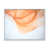 Toile avec cadre flottant blanc