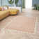 Neamiah Chequered Shag Area Rug
