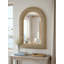 Miroir arqué tissé