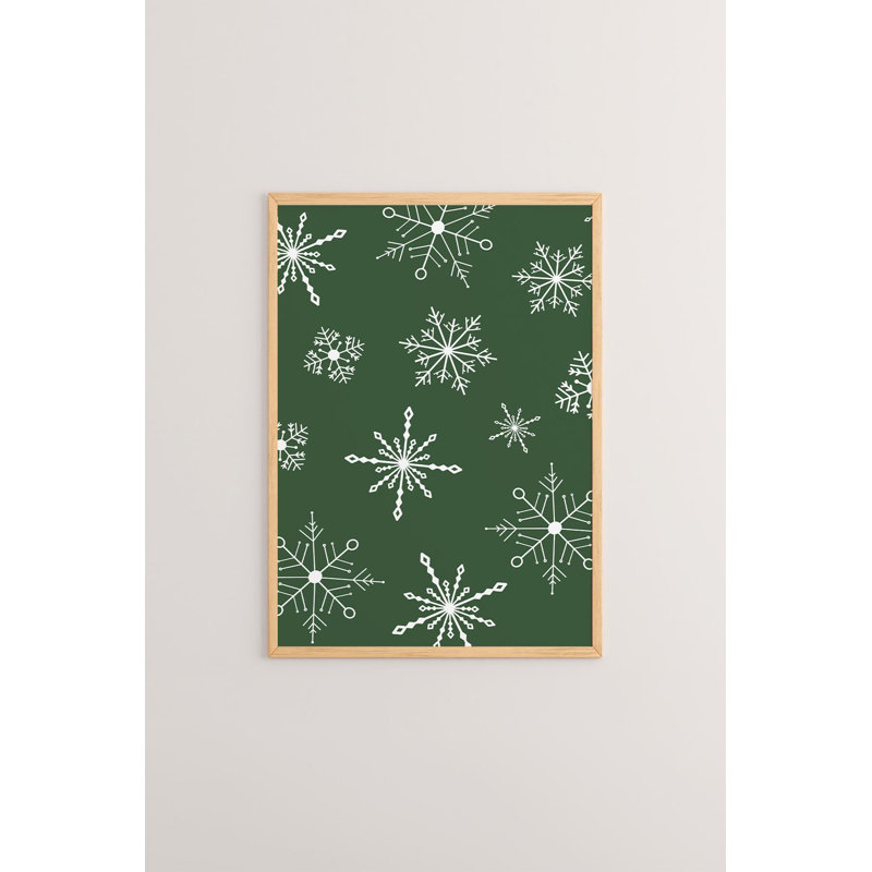 «Festive Christmas», peinture encadrée décorative de 13,0 po x 19,0 po | Cadre 100% bois massif (épaisseur: 0,8 pouce), œuvre d'art 100% MDF | Impression numérique pour des couleurs vives, décoration murale parfaite pour la maison et le bureau