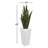 Emele 48'' Faux Succulent in Stone Planter
