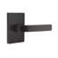 Breslin Flat Privacy (Bed & Bath) Door Lever with Rectangle Rosette-1370427027-1370427026