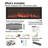 50 Inch Smart Wall Mount Electric Fireplace - Wi-Fi/Alexa Control-1174628885