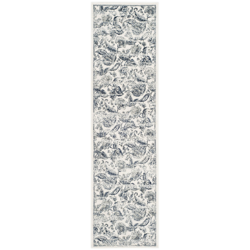Carnegie Performance Floral Rug, Runner 2'3" x 8'