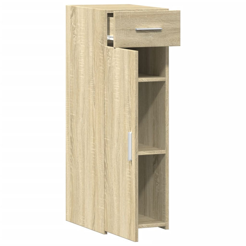 Neelum Sideboard, Sonoma Oak, 93cm H x 30cm W x 42.5cm D