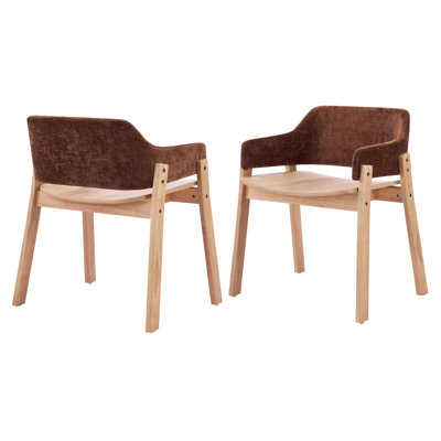 Fauteuils de salle à manger rembourrés Montara