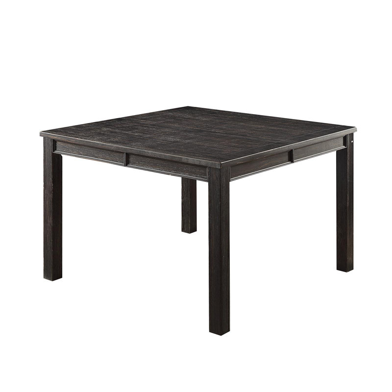 Adler Square Dining Table, Antique Black