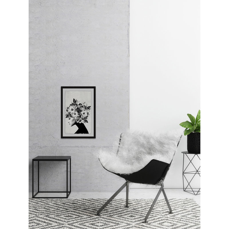 Mysterious by Julia Posokhova - Print, 91cm H x 61cm W x 3.81cm D, Picture Frame with Deckle Edges