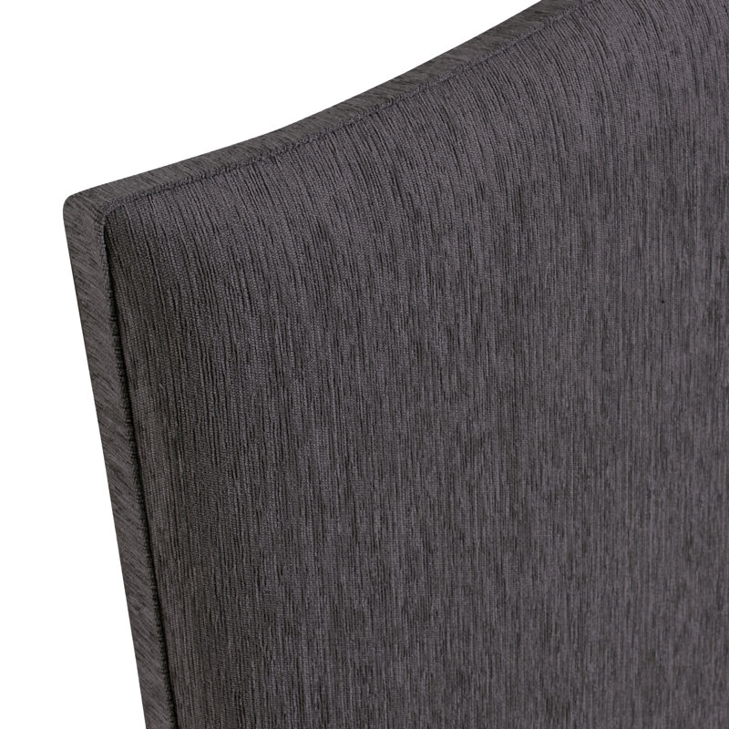 Triggs Upholstered Headboard, Charcoal, Kingsize