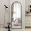 Miroir sur pied pleine longueur 64 po x 21 po avec support-1711709251