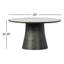 Balboa Outdoor Dining Table 55"-Aged Grey