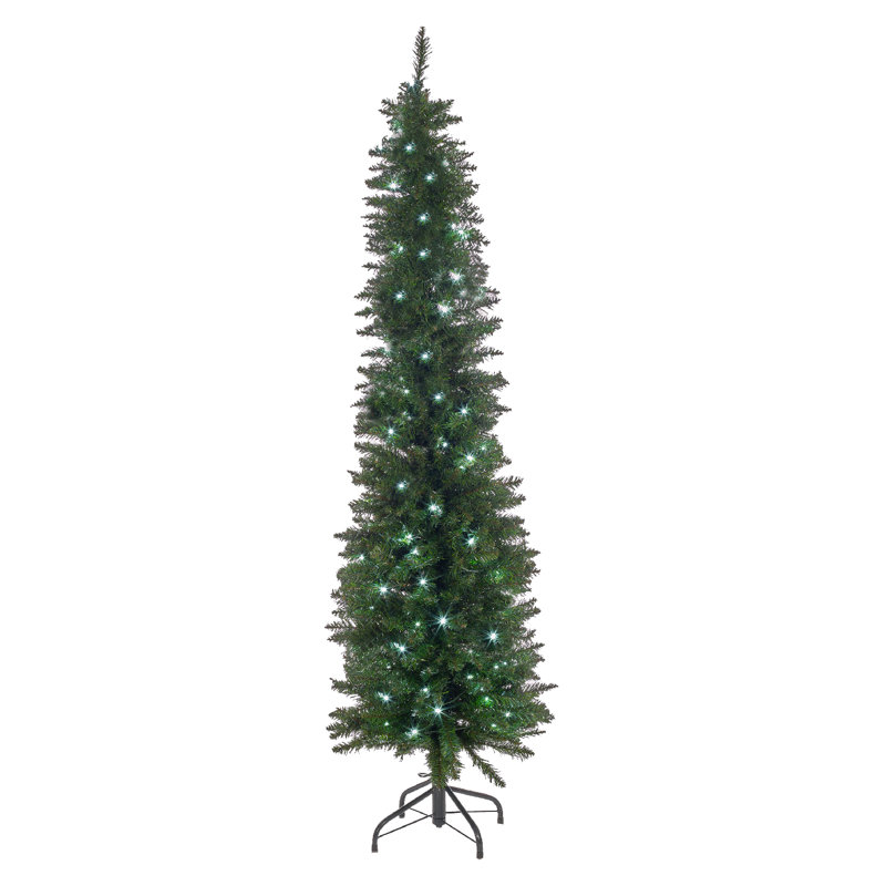Lighted Artificial Fir Christmas Tree