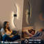 Grand ensemble de 2 appliques murales rechargeables sans fil avec télécommande