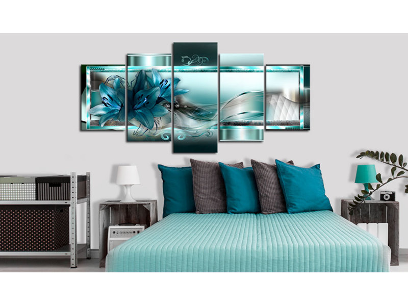 No Frame Print on Canvas, 100 cm H x 50 cm W