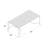 Cooe Glass Top Single Coffee Table