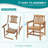7-Piece HDPE Outdoor Dining Set with 66.9" Marble-Textured Table, 1.91" Umbrella Hole & 6 Wide Chairs—All-Weather Furniture for Porch, Deck, or Backyard-143835173