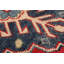Tapis de couloir unique en laine noué à la main gazni rouge et doré des années 2010 de 2 pi 9 po x 9 pi 2 po Qaiden