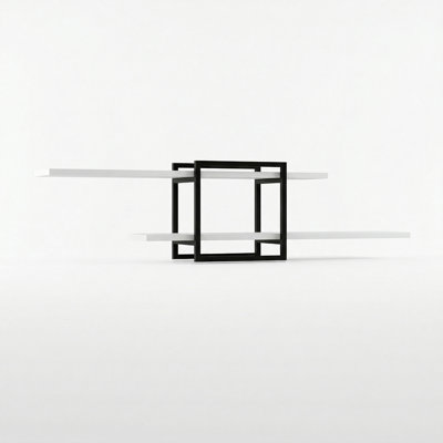 Modulus Geometric Floating Shelf