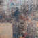 Tapis bleu / brun Massad