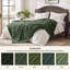 Couverture polaire à carreaux Bedsure, décoration intérieure mignonne, 229 cm × 229 cm-109742445-105503111