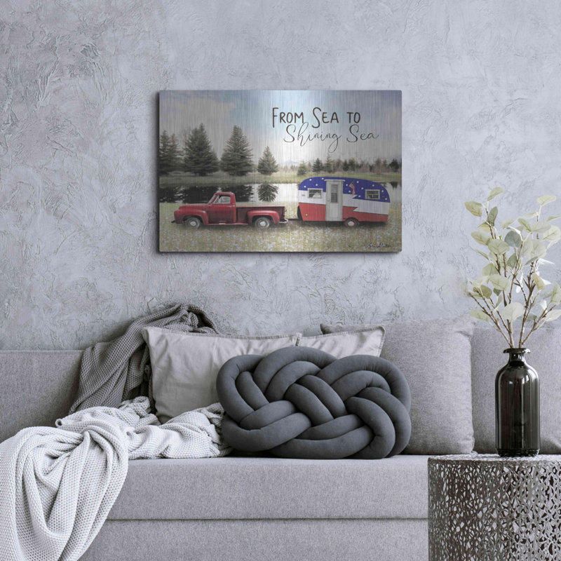 «American Camper» par Lori Deiter, H 24 po x l 36 po
