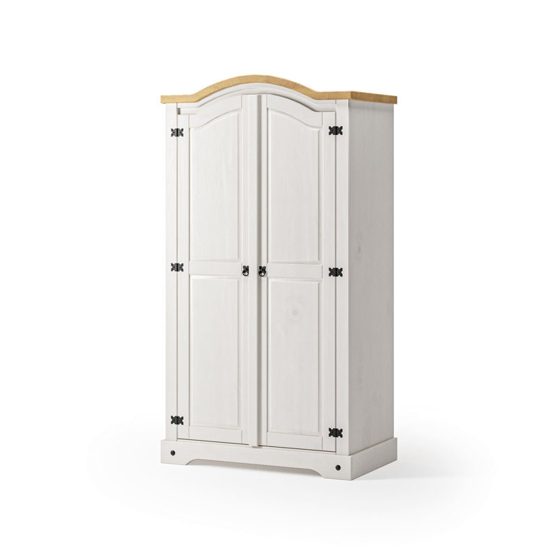 Gulzaar 2 Door Solid Wood Wardrobe