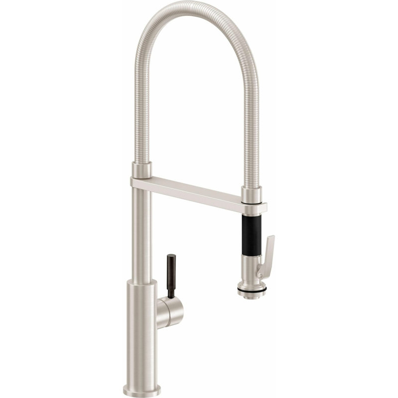 Corsano Kitchen Faucet, Satin Nickel