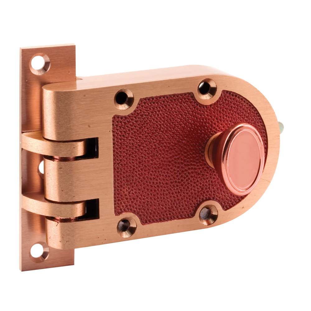 Prime-Line Bronze Deadlock with Single Cylinder and Flat Strike (Single ...