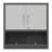 Metal Wall-Mounted Tool Storage Cabinet With Locking Door And 1 Shelf 1 Opened Drawer For Garage Warehouse,Office,Assembly Required