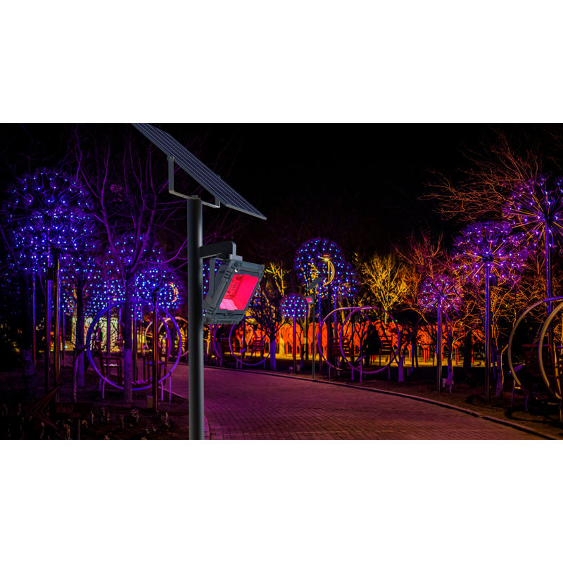 Solar LED Projection & Strobe Lights