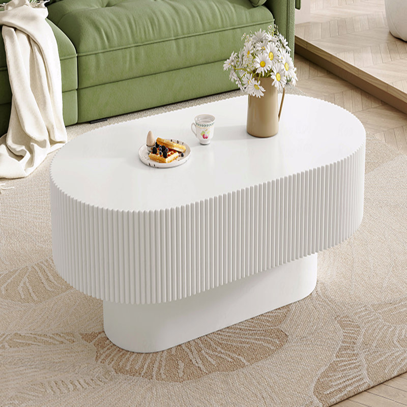 Table basse ovale 43,3 "l 6,8"