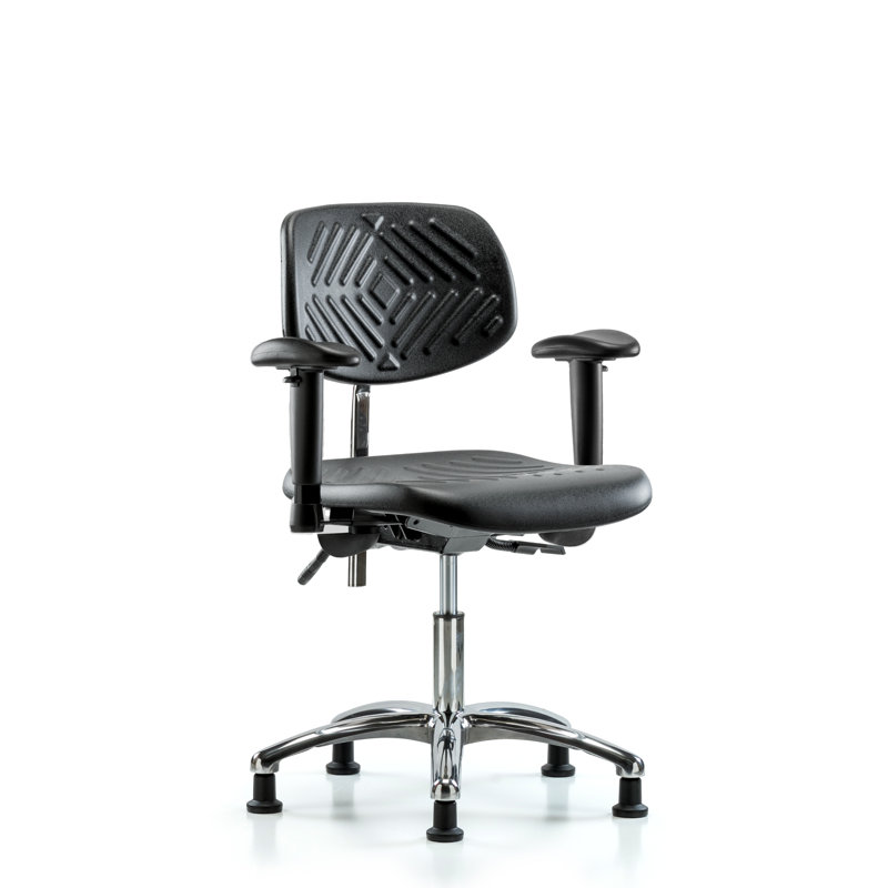 Chaise de travail Kinsley, Patins, Inclus
