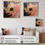 Minimalisme vortex rose - impression-647801561-647801560