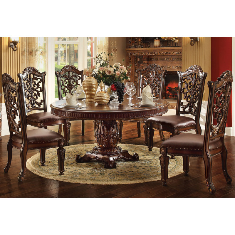 Ensemble repas 7 pièces Carlene, H 31 po x L 60 po x l 60 po