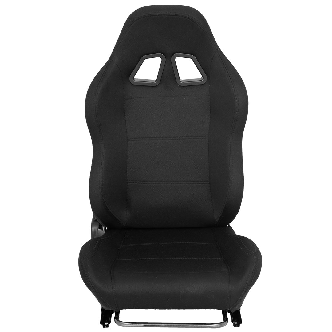 Anman Racing Bucket Seat With Double Locking Slides Adjustable Angle fit Racing Wheel Stand, No Stand Anman