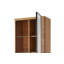 Laimondo Solid + Manufactured Oak Wood 1-Door Display Cabinet-282451356