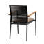 Ensemble de 2 fauteuils empilables Melvis