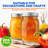 Agrima Glass Jar - Set of 8