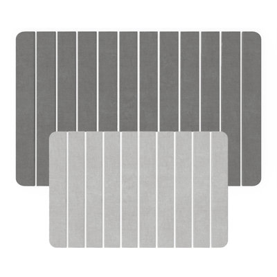 Ensemble de tapis de bain à séchage rapide Diatomite - grands et moyens tapis