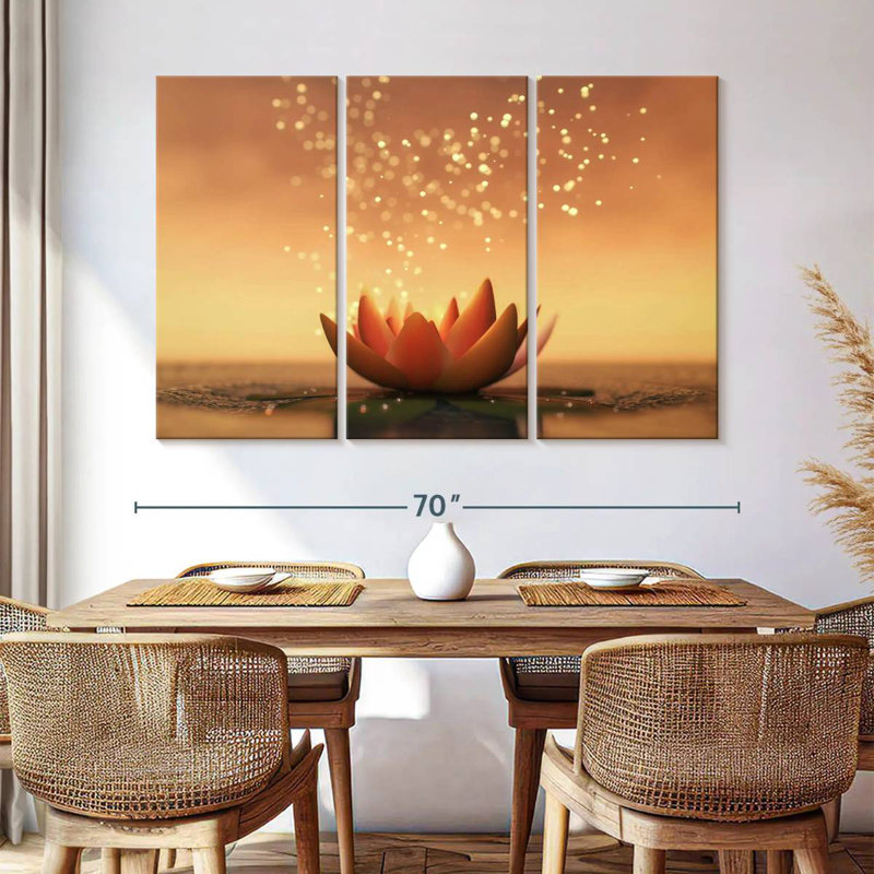 Harnek Magical Water Lily, 28" H x 45" W