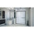Infinity-Z 74.75" H Framed Sliding Shower Enclosure-25641514-25641518