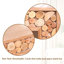 Console rustique en bois avec accents en bois naturel