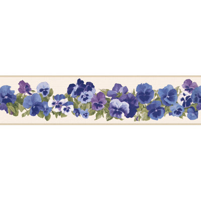 Peel & Stick Floral Border